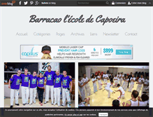 Tablet Screenshot of capoeira-nimes.com